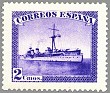 Spain 1938 Ejercito 2 CTS Violeta Edifil 849B